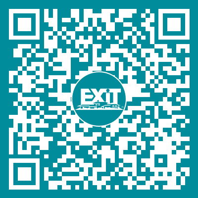 QR code for EXIT on the Hudson Realty's digital business card